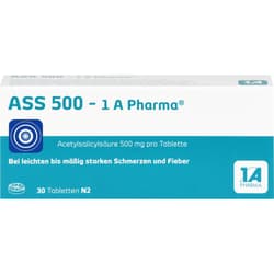 ASS 500-1A Pharma Tablets