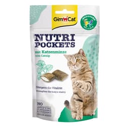 GimCat Nutri Pockets Multi-Vitamin & Catnip 60 g