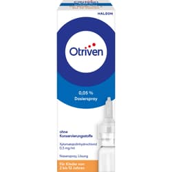 OTRIVEN 0.05% metered-dose spray without preservatives