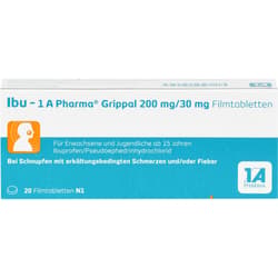 IBU-1A Pharma Grippal 200 mg/30 mg film-coated tablets
