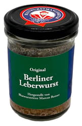 Blutwurstmanufaktur Berliner Leberwurst im Glas