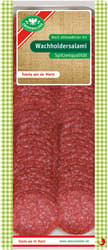 Eberswalder Wacholdersalami Fächeraufschnitt