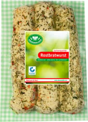 Eberswalder Bratwurst ohne Darm mediterran