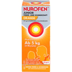 Nurofen Junior Fever and Pain Relief Syrup Orange 40 mg/ml
