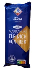 Riesa egg noodles macaroni