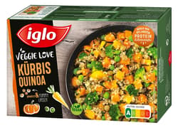 iglo Veggie Love Kürbis Quinoa