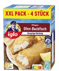 iglo ASC Filegro Ofen-Backfisch XXL-Pack