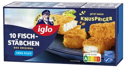 iglo MSC 10 fish fingers