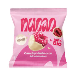 Nucao ORGANIC Crunchy Raspberry - white chocolate