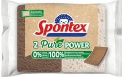 Spontex Scheuerschwämme Pure Power x2, 2er Pack