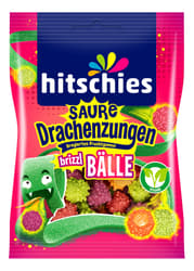 Hitschies Sour Dragon Tongues Brizzl Balls