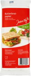 Jeden Tag Butterbrot-Papier Zuschnitte