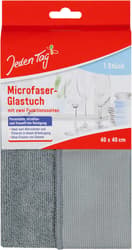 Jeden Tag Microfaser Glastuch 40x40cm
