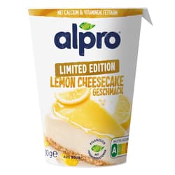 Alpro soy yoghurt alternative Lemon Cheesecake VEGAN