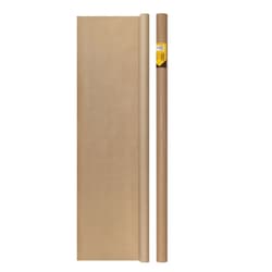Geschenkpapier Rolle braun 70x300cm