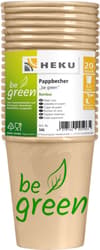 Paper cups natural, 20 pieces