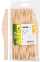 Wooden knives, 20 pieces