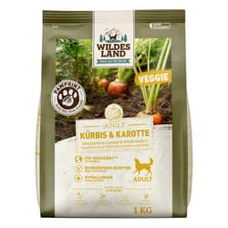 Wildes Land Veggie | Kürbis & Karotte mit frischem Gemüse & Wildkräutern 1kg