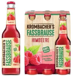 Krombacher's Fassbrause Raspberry 0.0% Alcohol-Free 6 x 0.33 l (REFILLABLE)