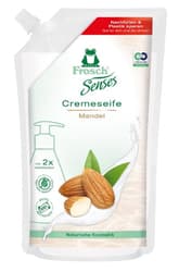 Frosch Senses Cream Soap Almond 500ml, refill bag
