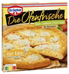Dr. Oetker Die Ofenfrische Pizza Vier-Käse