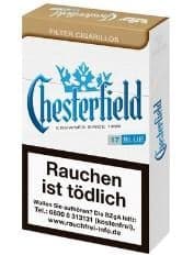 Chesterfield Zigarillos Blue King Size Filter Cigarillos