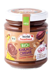 FruchtBar Pausenfreund – Bio-Kakao-Creme Cashew, Dattel