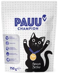 PAUU Champion grain-free granules with fresh beef for cats