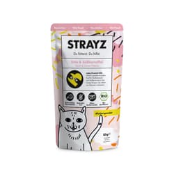 STRAYZ BIO Katze Nassfutter Ente & Süßkartoffel