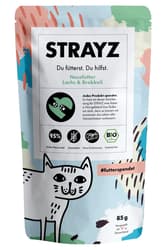 STRAYZ ORGANIC Cat Wet Food Salmon & Broccoli