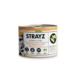 STRAYZ BIO Katze Pute & Karotte in Soße