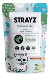 STRAYZ ORGANIC Cat Snack Soup Salmon & Rosemary