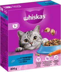 Whiskas dry food 1+ with tuna