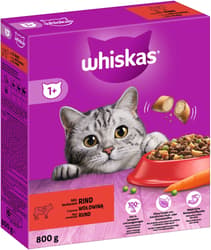 Whiskas dry food 1+ with beef