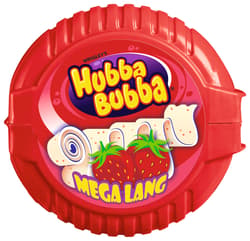 HUBBA BUBBA® Rolle Mega Lang Erdbeere