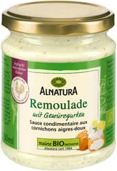 Alnatura organic remoulade with gherkins and herbs