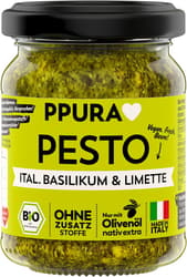 PPURA BIO Pesto basil, lime and cashews