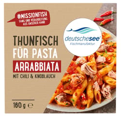 Deutsche See Thunfisch für Pasta Arrabbiata