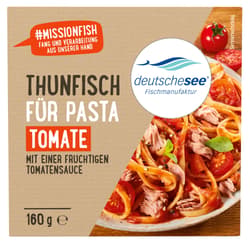 Deutsche See Thunfisch für Pasta Tomate