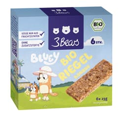 3Bears x Bluey BIO Bananen Riegel
