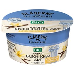 Gläserne Molkerei BIO Griechischer Joghurt Vanille