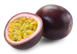 Passion fruit tree-ripened, weighed