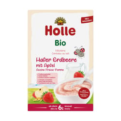 Holle Organic Milk Porridge Oat Strawberry Apple