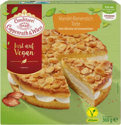 Coppenrath & Wiese Mandel-Bienenstich Torte vegan
