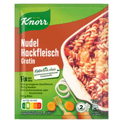 Knorr Fix Pasta and Minced Meat Gratin