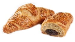 Croissant Blaubeer mit Körner Topping