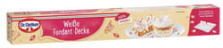 Dr. Oetker White Fondant Cover