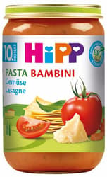 HiPP Bio Menüs ab 10.Monat Pasta Bambini, Gemüse-Lasagne