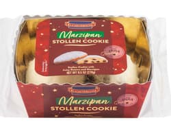 KuchenMeister Marzipan Stollen Cookie mit Rosinen