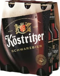 Köstritzer Schwarzbier 6x0,33 l (MEHRWEG)
